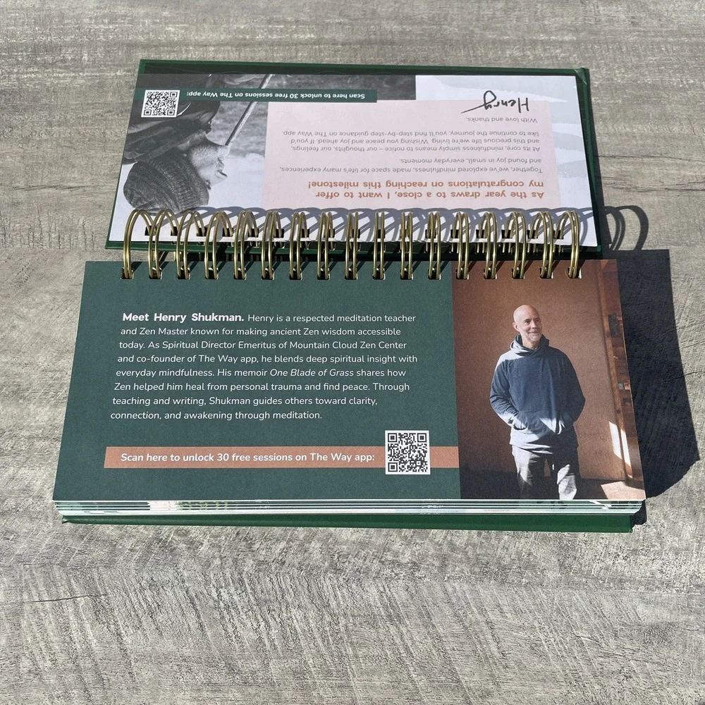 Your Daily Way Desk-Calendar Style | Henry Shukman | Daily Guided‎ Meditations